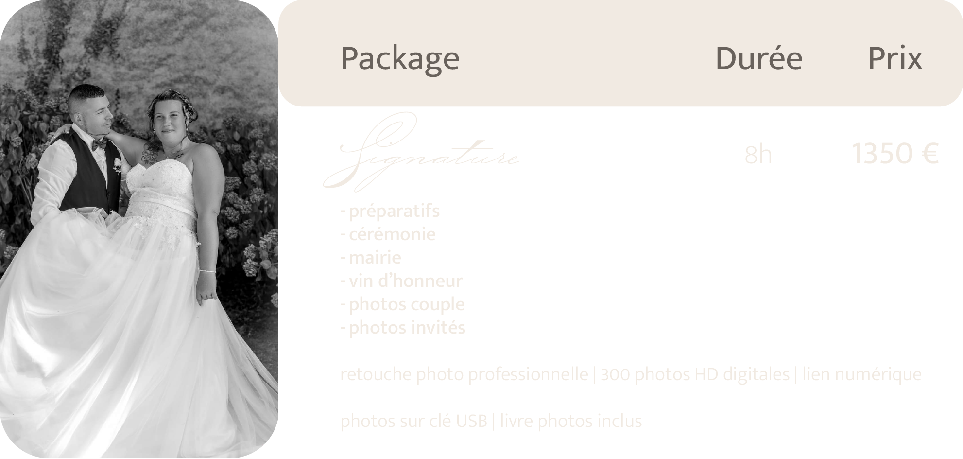Prestations_Mariage package signature